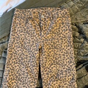 American Eagle Animal Print Jeans
